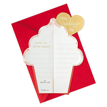 Load image into Gallery viewer, Hallmark Paper Wonder Pop Up Valentines Day Card (Honeycomb Cupcake)
