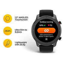 Load image into Gallery viewer, Amazfit Gtr Smartwatch with Gps+Glonass, All-Day Heart Rate Monitor, Daily Activity Tracker Rate and Activity Tracking, 10-Day Battery Life, 12- Sport Modes, 42mm, Coral Red
