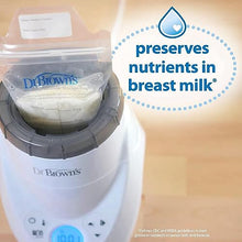 Load image into Gallery viewer, Dr. Brown’s Natural Flow MilkSPA Breastmilk and Bottle Warmer with Dr. Brown’s Deluxe Electric Sterilizer for Baby Bottles and Other Baby Essentials
