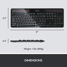 Load image into Gallery viewer, Logitech Wireless Solar Keyboard K750 - for Windows (Renewed)
