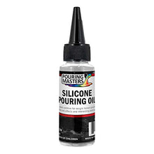 Load image into Gallery viewer, U.S. Art Supply Silicone Pouring Oil - 2-Ounce - 100% Silicone for Dramatic Cell Creation in Acrylic Paint
