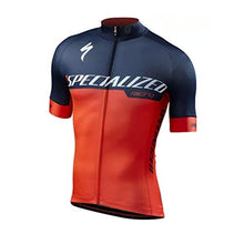 Load image into Gallery viewer, Men's Cycling Jersey Set Quick-Dry UPF 50+ Bicycle Shirt Bib Shorts with 3D Gel Padded MTB Riding Clothing kit
