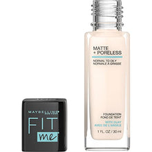 Load image into Gallery viewer, Maybelline New York Fit Me Matte + Poreless Liquid Foundation, Pouch Format, 312 Golden, 1.3 Ounce
