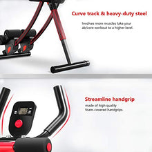 Load image into Gallery viewer, Fitlaya Fitness ab Machine, ab Workout Equipment for Home Gym, Height Adjustable ab Trainer, Foldable Fitness Equipment.
