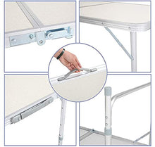 Load image into Gallery viewer, MaMaHome 4FT-White-S2 Folding Table
