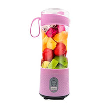 Load image into Gallery viewer, Fruit Twister Portable Blender for Shakes and Smoothies, Personal handheld Mini Travel Size 13 Oz (380ml), Battery Operated and USB Rechargeable Home Office Gym Beach Purple
