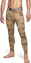 Load image into Gallery viewer, TSLA Men's Compression Pants, Cool Dry Athletic Workout Running Tights Leggings with Pocket/Non-Pocket, Athletic Pocket Utility Camo, XX-Large
