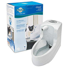 Load image into Gallery viewer, PetSafe Drinkwell Mini Pet Fountain for Cats and Small Dogs – Filtered Water – Filter Included, PWW00-14402
