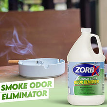 Load image into Gallery viewer, ZORBX Unscented Odor Eliminator Spray - Used in Hospitals &amp; Healthcare Facilities | Advanced Trusted Odor Remover Formula | All-Purpose Deodorizer for Dog, Cat, Home, Carpet &amp; Car - 128 Oz (1 Gallon)
