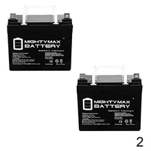 Load image into Gallery viewer, Mighty Max Battery 12V 35Ah Battery Replacement for Kangaroo TG-31 Golf Cart - 2 Pack Brand Product
