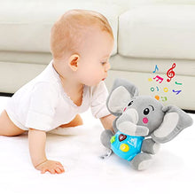 Load image into Gallery viewer, STEAM Life Baby Toys 0 3 6 12 Months - Plush Elephant Infant Toys - Newborn Baby Musical Toys for Baby 6 to 12 Months - Light Up Baby Toys for Boys Girls Toddlers - Baby Gifts for 0 3 6 9 12 Month
