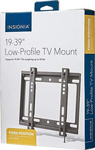 Load image into Gallery viewer, Insignia - Fixed TV Wall Mount for Most 19" - 39" TVs - Black
