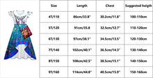 Load image into Gallery viewer, Kids Girls Mirabel Costume Dress Cosplay Mirabel Princess Skirts Outfits with Bag Summer Dress(dress 3+Bag,6 Years）
