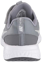 Load image into Gallery viewer, Nike Baby Revolution 5 Velcro Running Shoe, Cool Grey/Pure Platinum-Dark Grey, 10C Regular US Toddler
