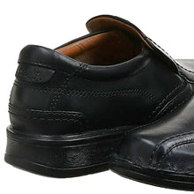 Load image into Gallery viewer, Clarks Men's Escalade Step Slip-on Loafer- Black Leather 9.5 D(M) US

