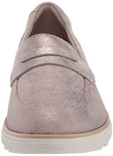 Load image into Gallery viewer, Clarks womens Sharon Ranch Penny Loafer, Pewter Suede, 9 US
