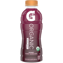 Load image into Gallery viewer, G Organic, Mixed Berry, Gatorade Sports Drink, USDA Certified Organic, 16.9 oz. Bottle (Pack of 12)
