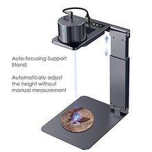 Load image into Gallery viewer, Compact Laser Engraver machine, LaserPecker Pro Portable Engraver Lazer Engraving Etcher Desktop Laser Cutter Printer with Auto-focus stand for DIY Logo Design, Art Craft, Wood Paper Leather Food
