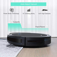 Load image into Gallery viewer, Robot Vacuum Cleaner, iMartine 1600Pa Strong Suction Robotic Vacuum Cleaner, Super-Thin Quiet, Up to 120mins Runtime Automatic Self-Charging Robot Vacuum for Pet Hair Hard Floor to Medium-Pile
