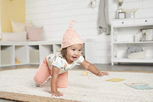 Load image into Gallery viewer, Grow by Gerber Baby Girl's Organic 5-Pack Short-Sleeve Onesies Bodysuits Pants, Orange/Yellow/Green/Ivory, 3-6 Months
