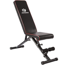 Load image into Gallery viewer, ADVENOR Weight Bench Adjustable Strength Training Incline Decline Full Body Workout Foldable Exercise Bench For Home Gym
