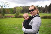 Load image into Gallery viewer, Baby K'tan Active Baby Wrap Carrier, Infant and Child Sling - Simple Wrap Holder for Babywearing - No Rings or Buckles - Carry Newborn up to 35 Pound, Black, Small (Women 6-8 / Men 37-38)
