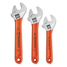 Load image into Gallery viewer, Crescent 3 Pc. Adjustable Cushion Grip Wrench Set 6", 8" &amp; 10" - AC26810CV
