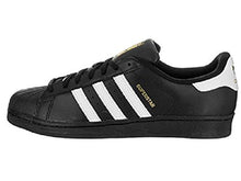 Load image into Gallery viewer, adidas Originals mens Superstar Sneaker, Core Black/White/Core Black, 8.5 US
