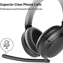 Load image into Gallery viewer, Avantree Aria Bluetooth Active Noise Cancelling Headphones with Boom Mic for PC Computer Phone Call, Good Sound, Replaceable Spacious Ear Pads, 35H, Wireless &amp; Wired ANC Over Ear Home Office Headset
