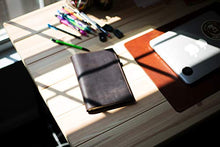 Load image into Gallery viewer, Leather Journal Leuchtturm1917 Medium A5 (5.75"x8.25") Softcover Notebook Travel Journal Cover Distressed Leather Refillable Writing Diary with Elastic Closure (Brown Nut Case)
