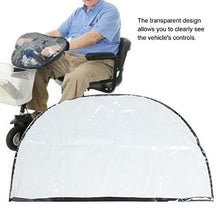 Load image into Gallery viewer, Mobility Scooter Joystick Cover, Protector de manos plegable a prueba de viento a prueba de viento para motocicleta Scooter Cortadora de césped Manos Poncho y cobertizo de almacenamiento
