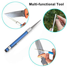 Load image into Gallery viewer, Retractable Knife Sharpener - 1 PC, Floor Portable Diamond Grit Steel Knife Sharpening Stone Rod Pen Shape Knife Blade Sharpener Stick for Kitchen Knife and Outdoor Fish Hook (#1)

