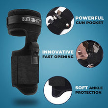Load image into Gallery viewer, Ankle Holster for Concealed Carry – Secured and Comfortable – Enhanced Version – Ankle Holster for Glock 43 42 36 26 19, M&amp;P Shield Bodyguard, Ruger LCP LC9, Sig Sauer
