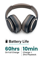 Load image into Gallery viewer, Cleer Audio, Enduro ANC Noise Cancelling Headphones, Long Lasting 60 Hour Battery, Ambient Sound Levels, Bluetooth Headphones, Smart Controls with Cleer+ App - Dark Navy
