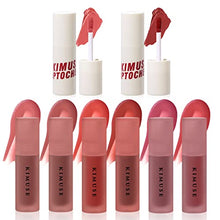 Load image into Gallery viewer, KIMUSE Water Gel Lip Tint 6 Colors Set &amp; Velvet Lip Tint
