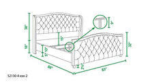 Load image into Gallery viewer, Jennifer Taylor Home Marcella beds, King, Sky Neutral
