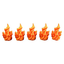 Load image into Gallery viewer, Fire Tokens, Terrain Scenery for Tabletop 28mm Miniatures Wargame, 3D Printed and Paintable, EnderToys
