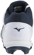 Load image into Gallery viewer, Mizuno Women's 9-Spike Advanced Finch Elite 3 Fastpitch Cleat Softball Shoe, Navy/White, 9 B US
