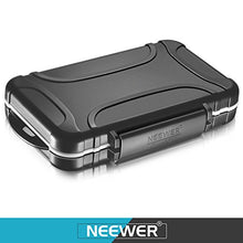 Load image into Gallery viewer, Neewer 14 Slots Memory Card Case Holder, Durable Waterproof Anti-Shock Storage Protector Card Box for 10 Micro SD Cards/10 TF Cards/2 CF Cards and 4 SD Cards/4 XD Cards/2 CF Cards (Black)
