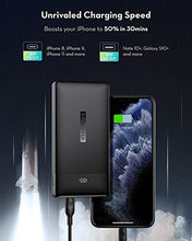 Load image into Gallery viewer, RAVPower Portable Charger 15000mAh PD3.0 Power Bank QC 3.0, 18W High-Speed Ultra Compact USB C Battery Pack Tri-Input and Tri-Output Compatible iPhone, iPad, Samsung Galaxy and More
