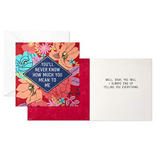 Load image into Gallery viewer, Hallmark Studio Ink Valentines Day Cards Assortment for Friends (6 Valentine's Day Cards with Envelopes)
