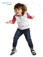 Load image into Gallery viewer, Simple Joys by Carter's Toddler Boys' Pull-On Denim Pant, Pack of 2, Denim/Dark Denim, 4T
