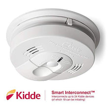 Load image into Gallery viewer, Kidde KN-COSM-IBA Hardwire Combination Smoke Carbon Monoxide Detector Battery Backup Voice Warning Interconnectable
