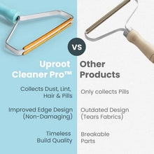 Load image into Gallery viewer, Uproot Cleaner Pro by HYRUS - Reusable Pet Hair Remover - The Non-Damaging Lint Remover and Carpet Scraper by Uproot Clean - Easy Cat Hair Remover &amp; Pet Hair Remover for Couch, Clothes &amp; Rugs
