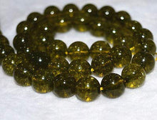 Load image into Gallery viewer, FidgetFidget Pretty 8mm Dark Green Tourmaline Round Gemstone Loose Beads 15"AAA
