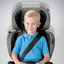 Load image into Gallery viewer, Chicco KidFit 2-in-1 Belt-Positioning Booster Car Seat, Backless and High Back Booster Seat, For children aged 4 years and up and 40-100 lbs. | Gravity/Grey
