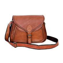 Load image into Gallery viewer, Ruzioon Leather Crossbody Purse Women Shoulder Bag Satchel Ladies Travel Purse Genuine Leather
