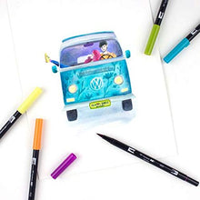 Load image into Gallery viewer, Tombow Pen Retro Dual Brush Markers, 10-Pack, 10 Piece
