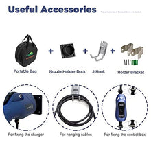 Load image into Gallery viewer, MUSTART Level 2 Portable EV Charger (240 Volt, 25ft Cable, 40 Amp), Electric Vehicle Charger Plug-in EV Charging Station with NEMA 14-50P (Update Version)
