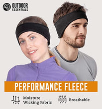 Load image into Gallery viewer, Ear Warmer Headband - Winter Fleece Running Ear Band Covers for Cold Weather - Warm &amp; Cozy Ear Muffs for Cycling &amp; Sports
